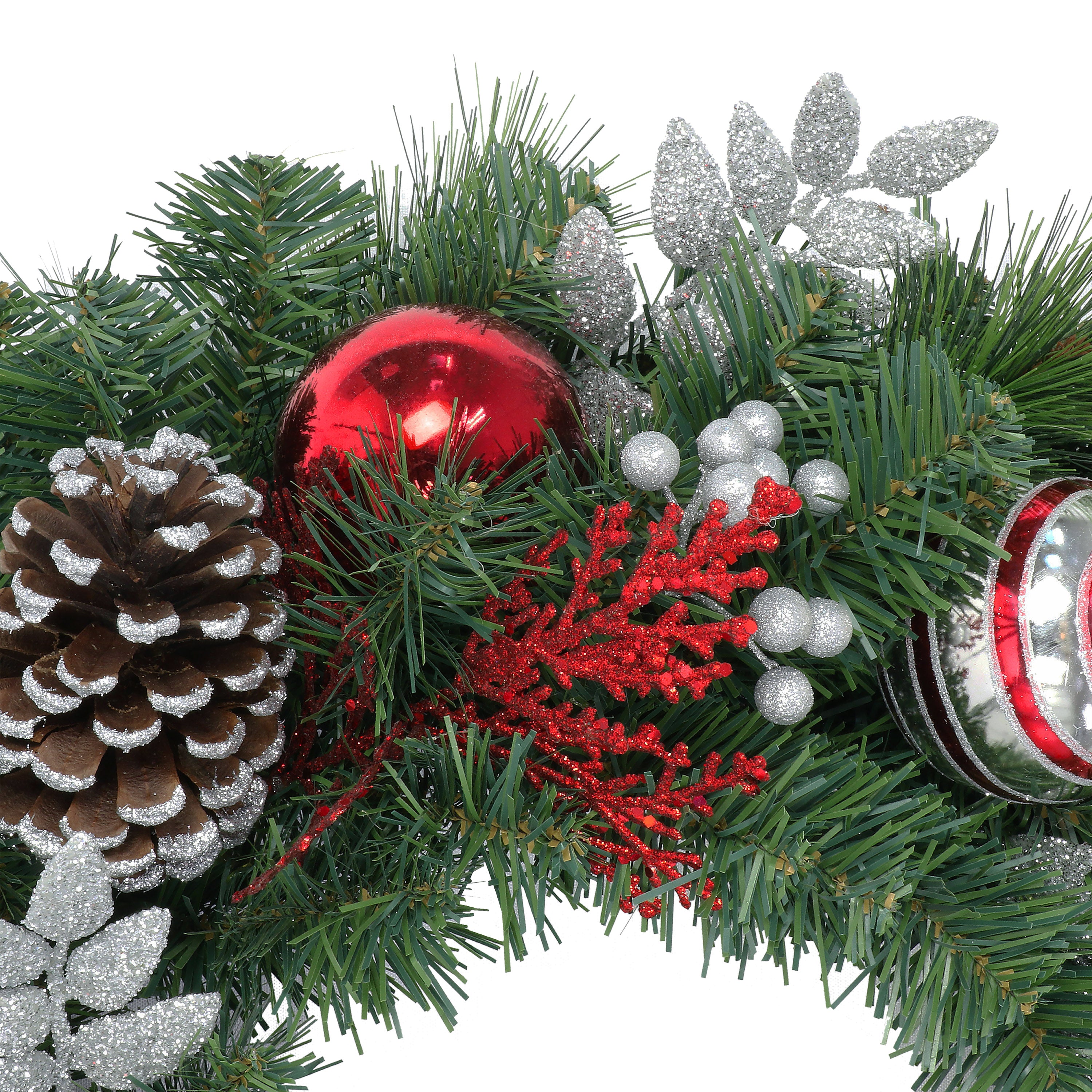 24" Decorated Aritficial Wreath